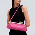 Luxury Kisslock Clip Clutch Ladies Evening Bags for Women Handbags Fashion Designer Shoulder Bag New Frame Wedding Purses Pouch