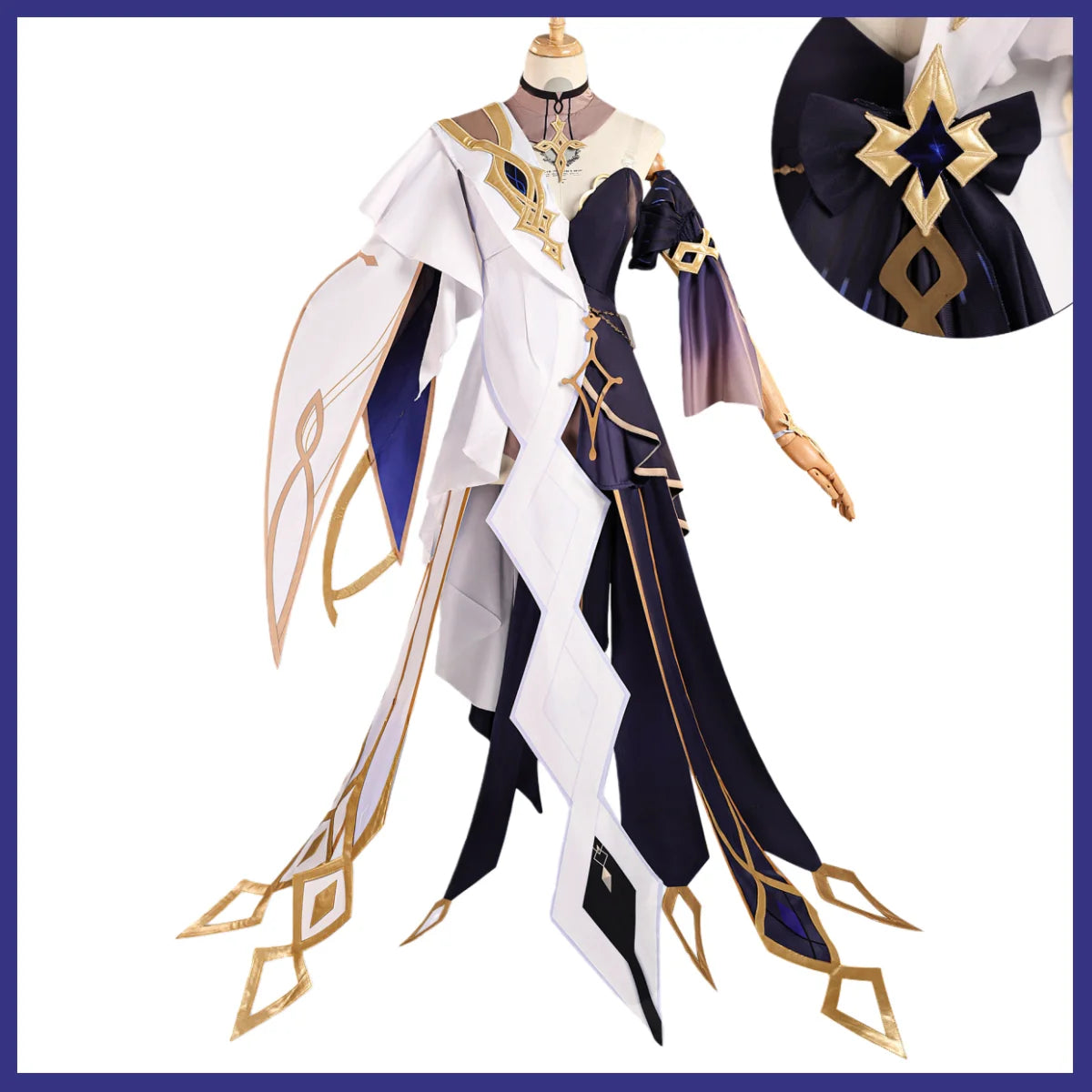 Anime Game Naberius Rhinedottir Cosplay Costume White Dress Uniform Other Accessories Wig Woman Sexy Carnival Party Suit