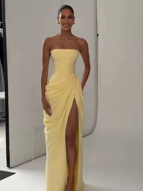 Elegant Scarf Collar Sling Women Summer Dress Solid Sleeveless Off-shoulder Slim Maxi Dresses 2026 Lady Chic Evening Party Gown
