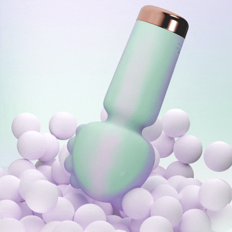 Blush Unicorn Mini AV Wand Vibrator