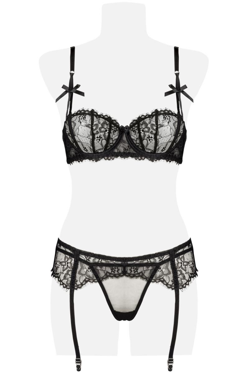 3-piece lingerie set 15121 - L