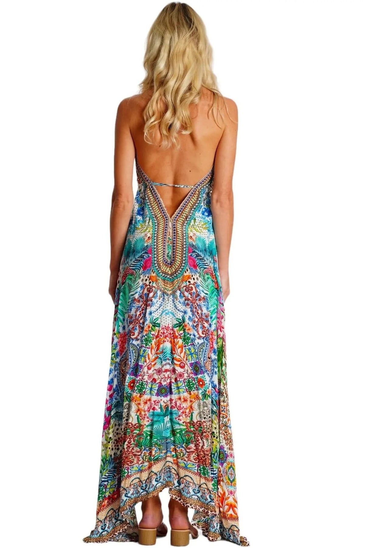 Summer Halter Dress
