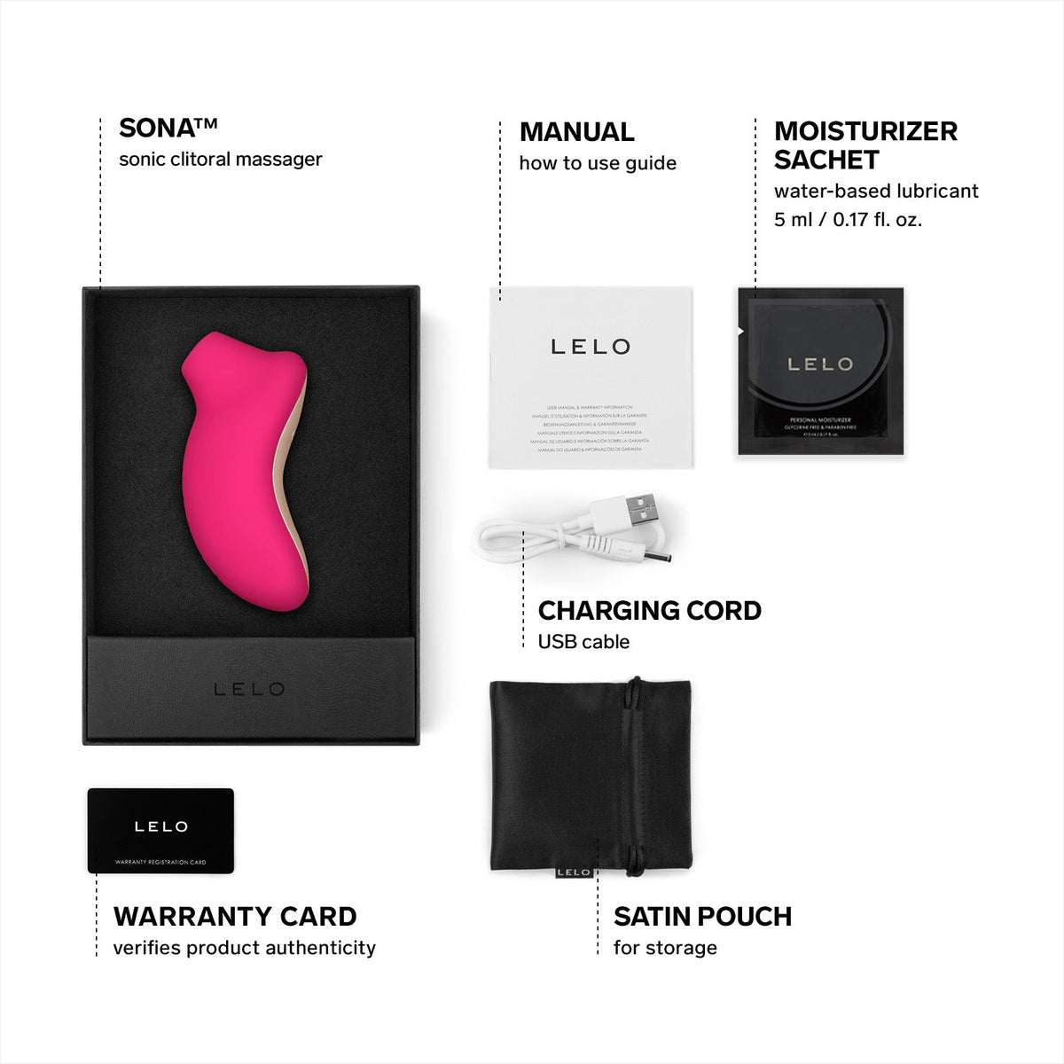 LELO Sona Clitoral Suction Vibrator
