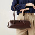 Vintage Long Shoulder Bag Women Shoulder Bag Luxury PU Leather Ladies Handbag Female Commuter Shopping Underarm Bag