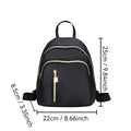 Fashion Women Backpack Large Capacity Casual Bag Multi Pocket Zipper Handbag For Work Travel Gift For Ladies