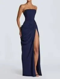 Elegant Scarf Collar Sling Women Summer Dress Solid Sleeveless Off-shoulder Slim Maxi Dresses 2026 Lady Chic Evening Party Gown