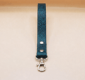 Marble Aqua Mini BDSM Leather Leash