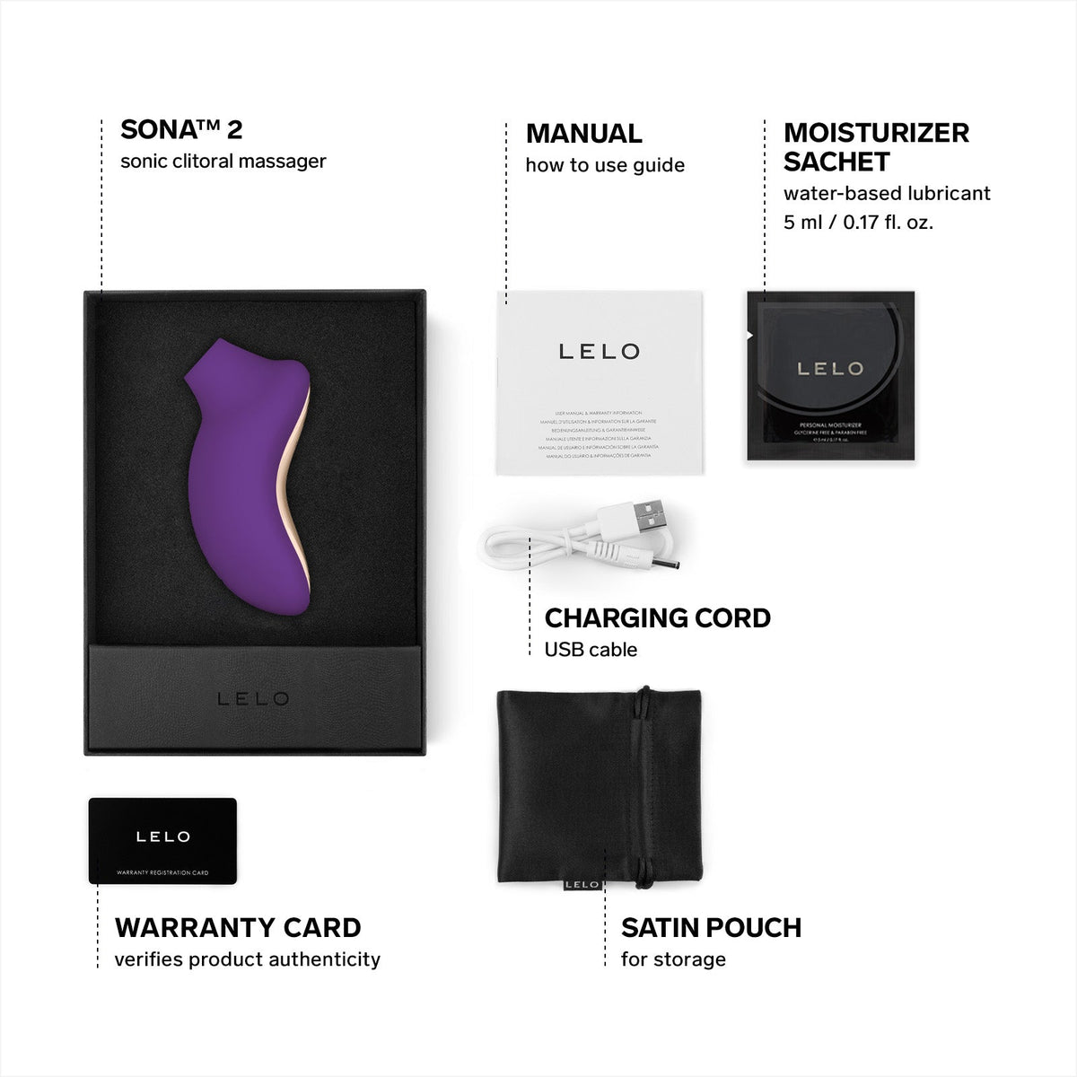 LELO Sona 2 Clitoral Suction Vibrator