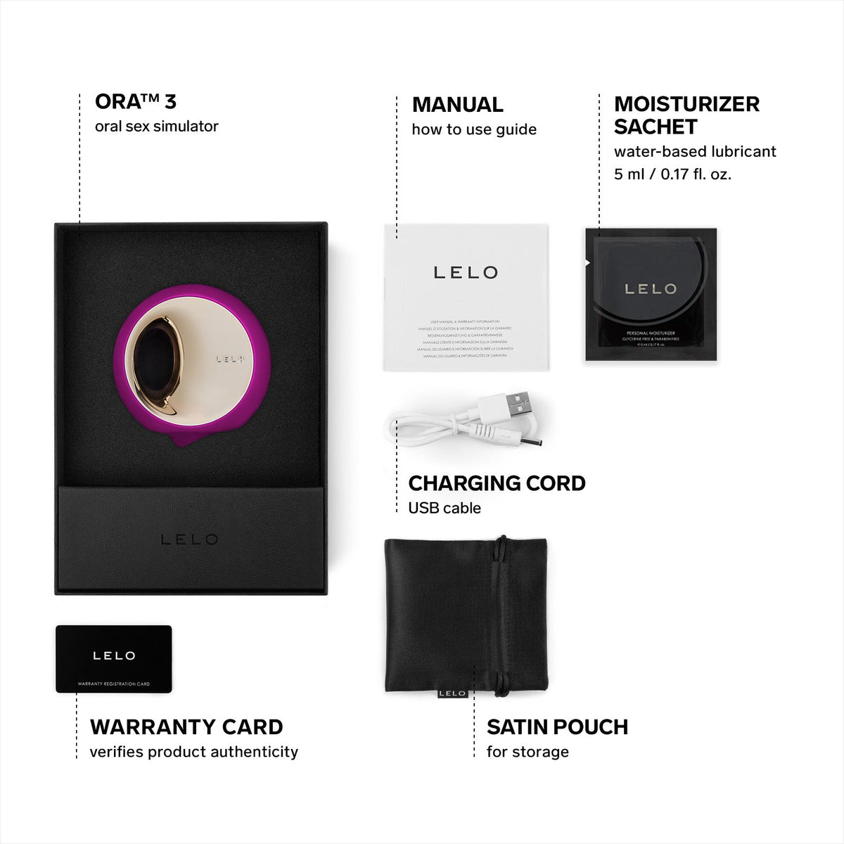 LELO Ora 3 Clitoral Vibrator