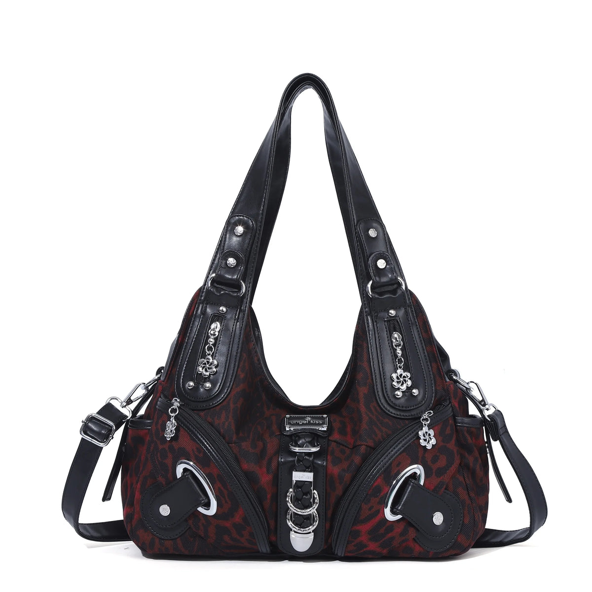 Angel Kiss Women Handbags Fashion Shoulder Bag Large Tote Top-handle Shopping Pack Multifunctional Satchel Lady Hobos Big Purse