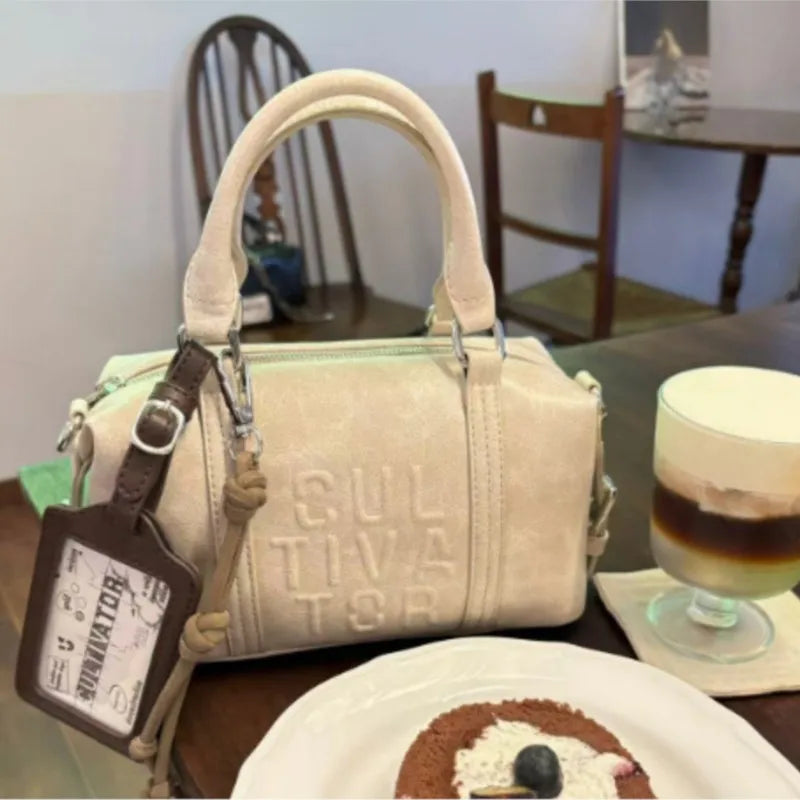JIAERDI Vintage Style Card Slot Boston Handbag Women Trendy Multifunctional Shoulder Bag Ladies Leather Spacious Luxury Bags Y2k