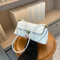 Fashion PU Leather Underarm Shoulder Bags For Women Trend Designer French Style Female Tote Ladies Flap Handbags
