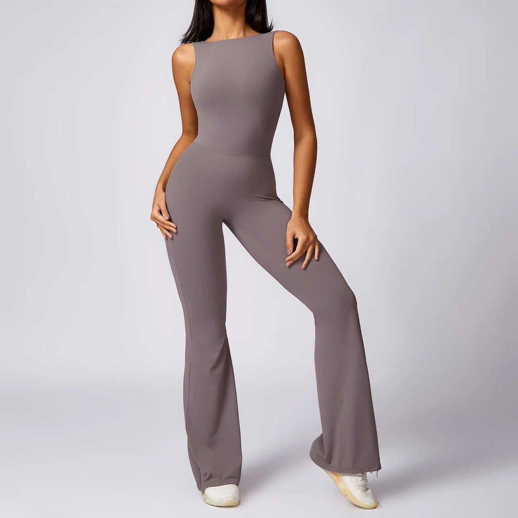 Sexy Women Training Yoga Set Sportswear Women One Piece Jumpsuit Fitness Rompers Female Workout Legging Bodysuits Gym Clothes
