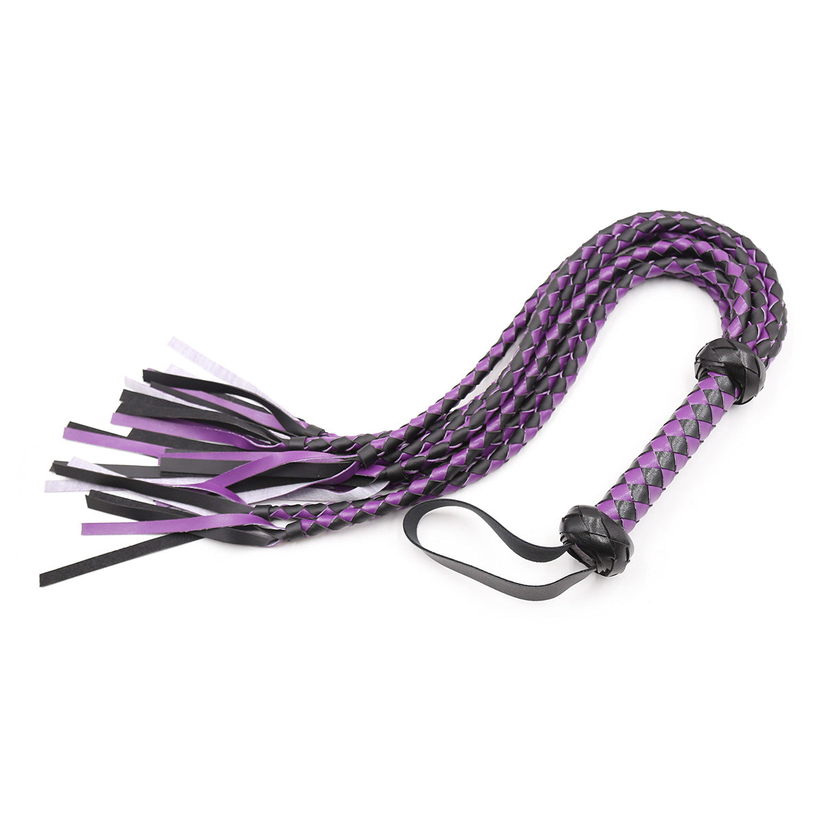 8 Strand Leather Flogger Whip