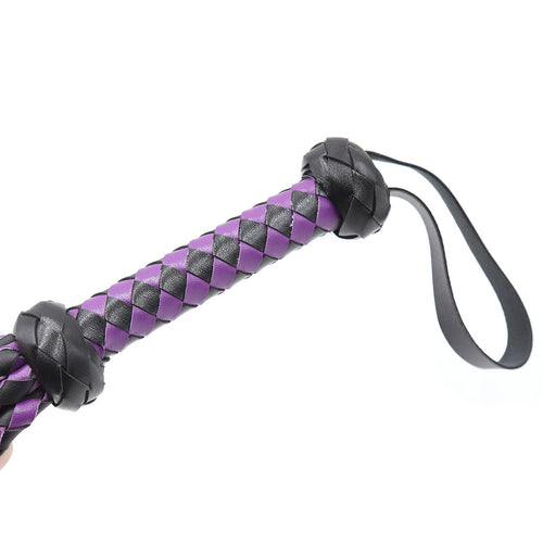 8 Strand Leather Flogger Whip