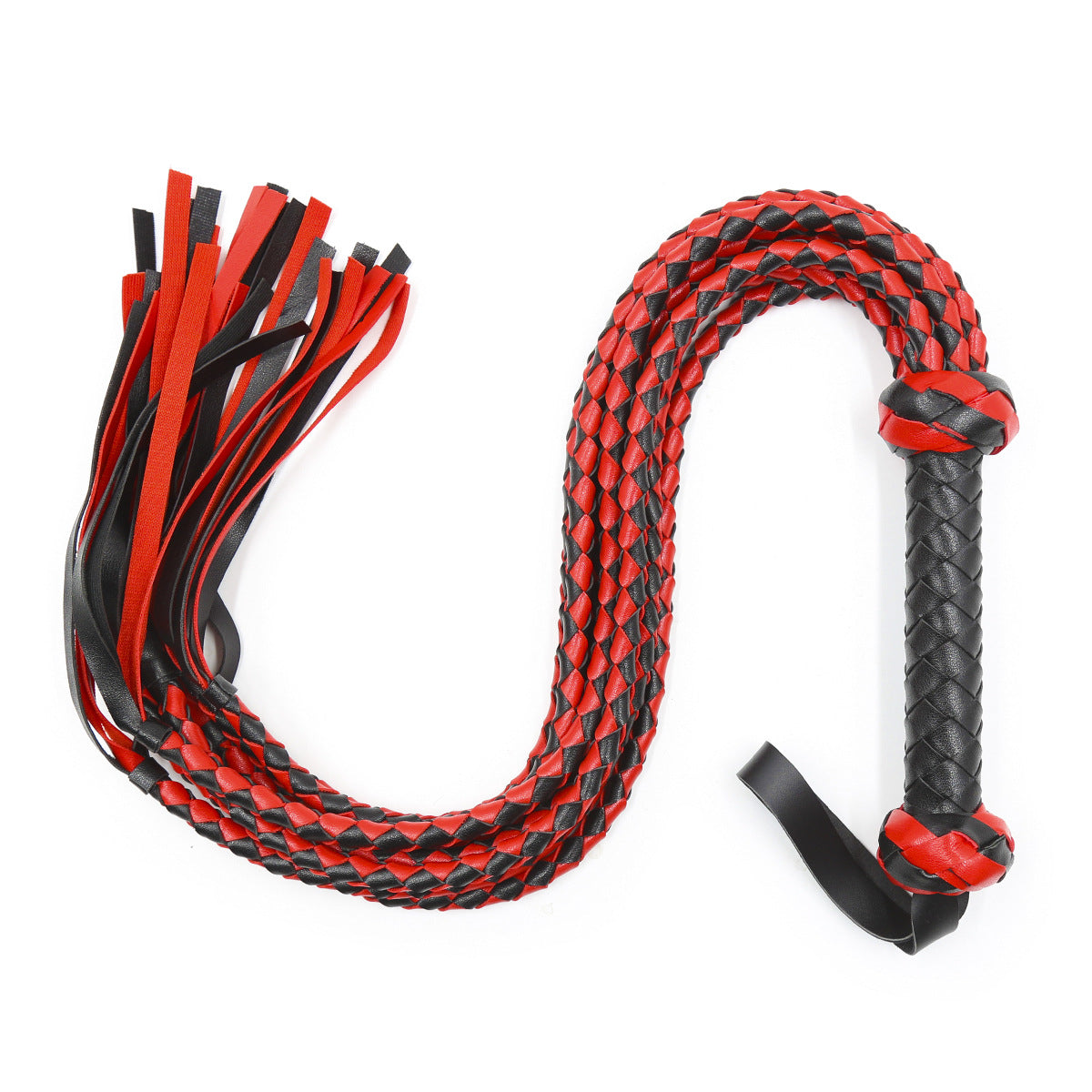 8 Strand Leather Flogger Whip