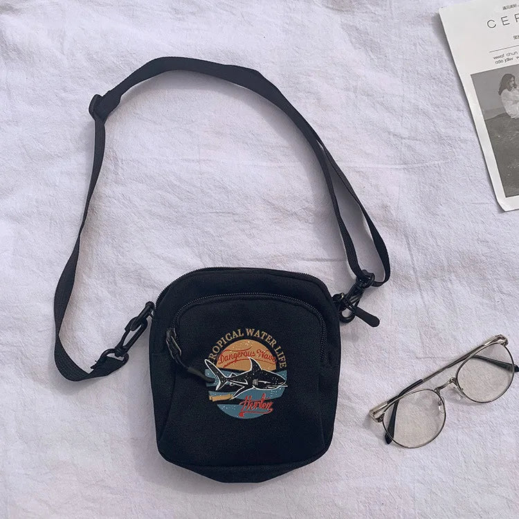 Mini Women's Bag Canvas Handbags Small Cloth Shoulder Crossbody Bags for Women 2023 Ladies Purse Phone Sac A Main Femme Bolsas