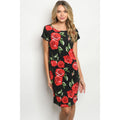 ‘Roses’ Sun Summer Dress