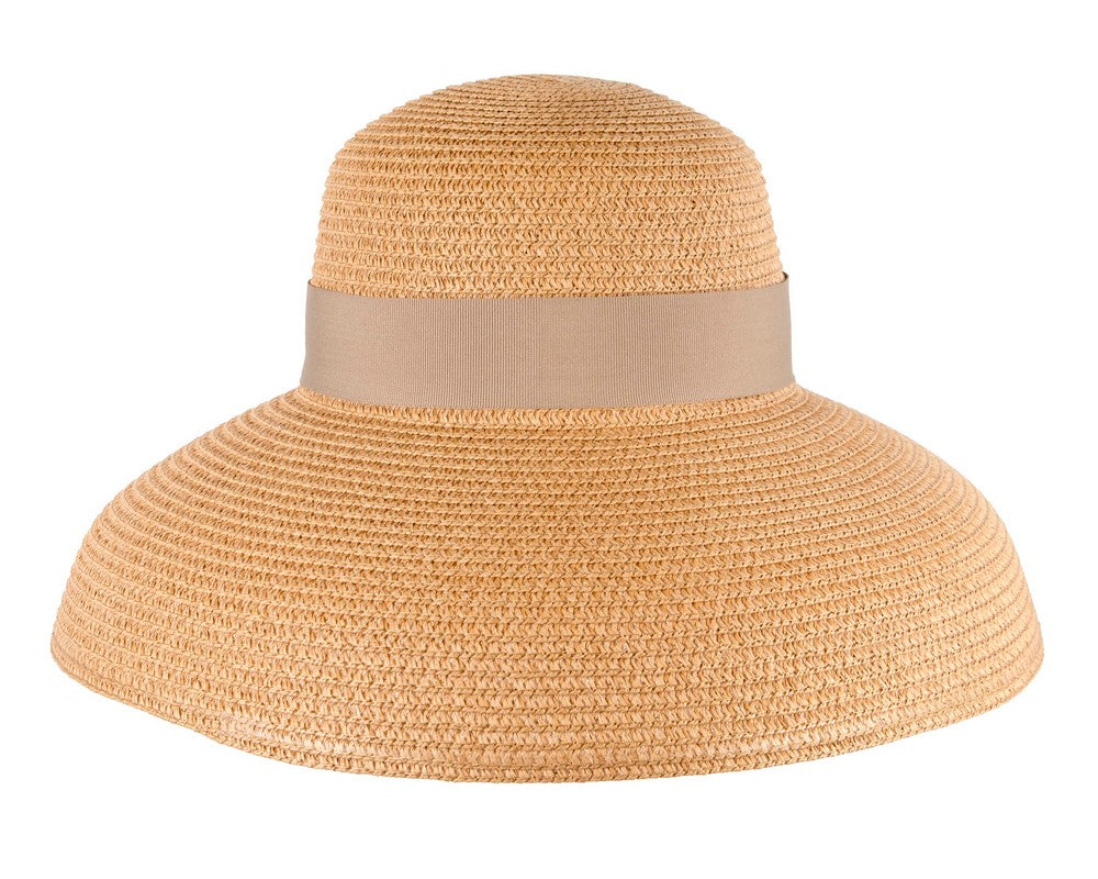 Elegant nude ladies summer beach hat
