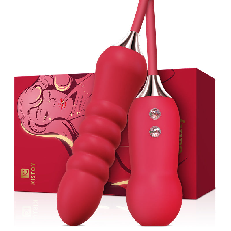 KISSTOY Cathy Thrusting & Sucking Egg Vibrator