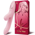 KISSTOY Katy Max Rotation & Suction Rabbit Vibrating Dildo