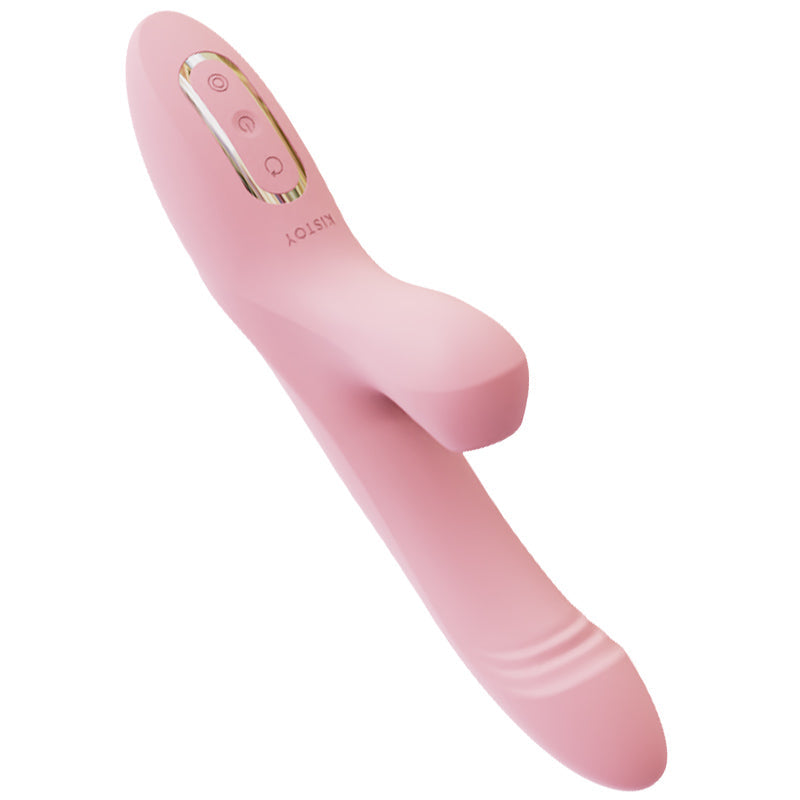 KISSTOY Katy Max Rotation & Suction Rabbit Vibrating Dildo