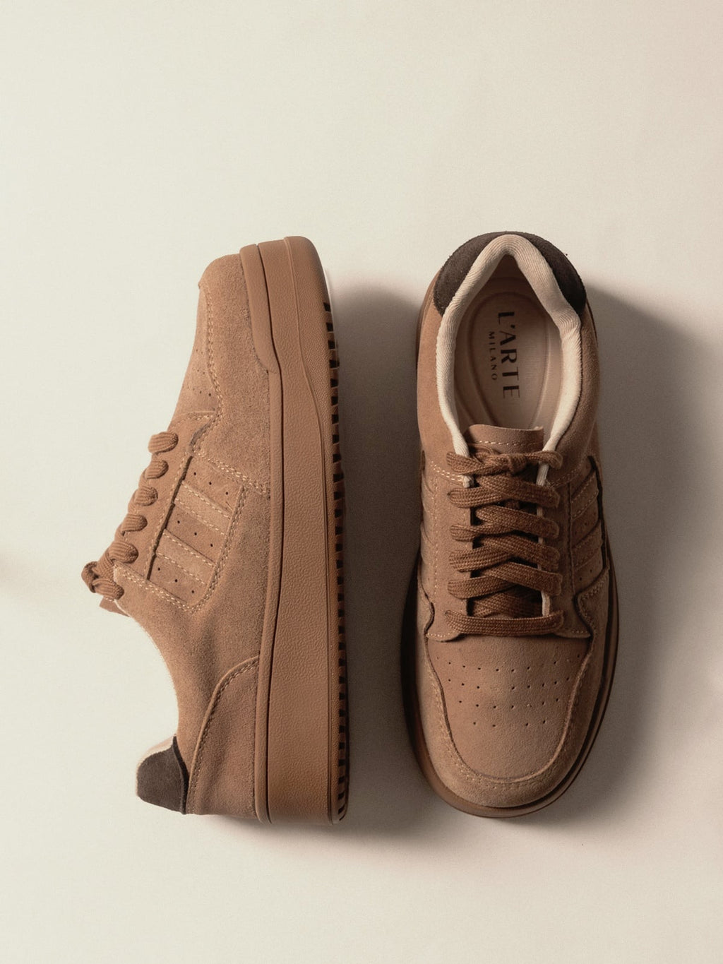 Women's leather casual shoes