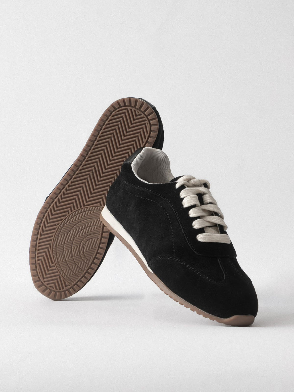 Women's leather casual shoes