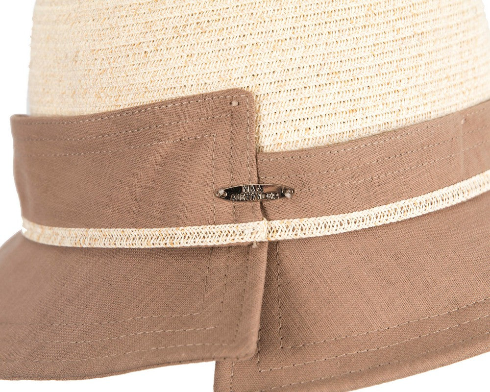 Nude straw ladies summer beach hat
