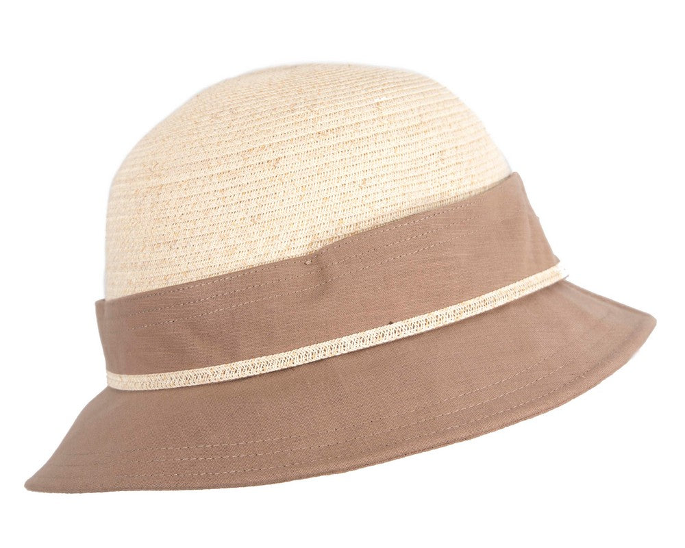 Nude straw ladies summer beach hat