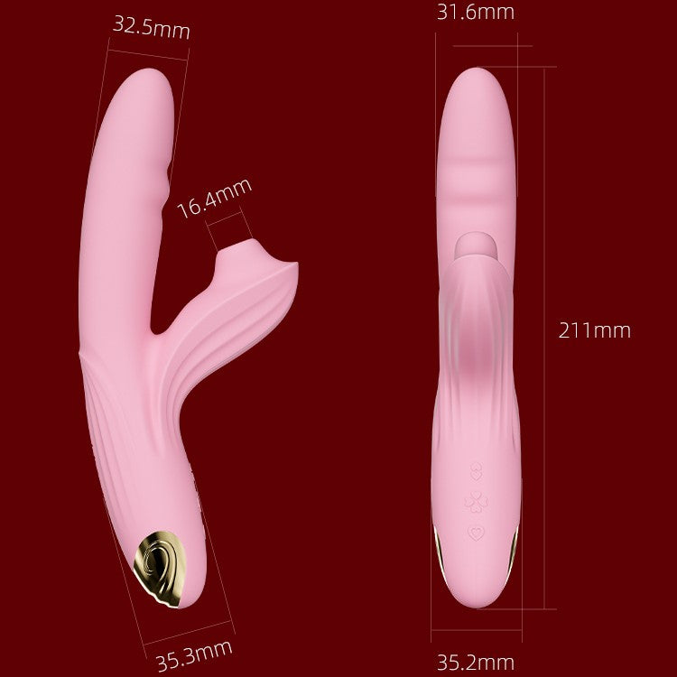 Frederica Thrusting & Sucking Rabbit Vibrator