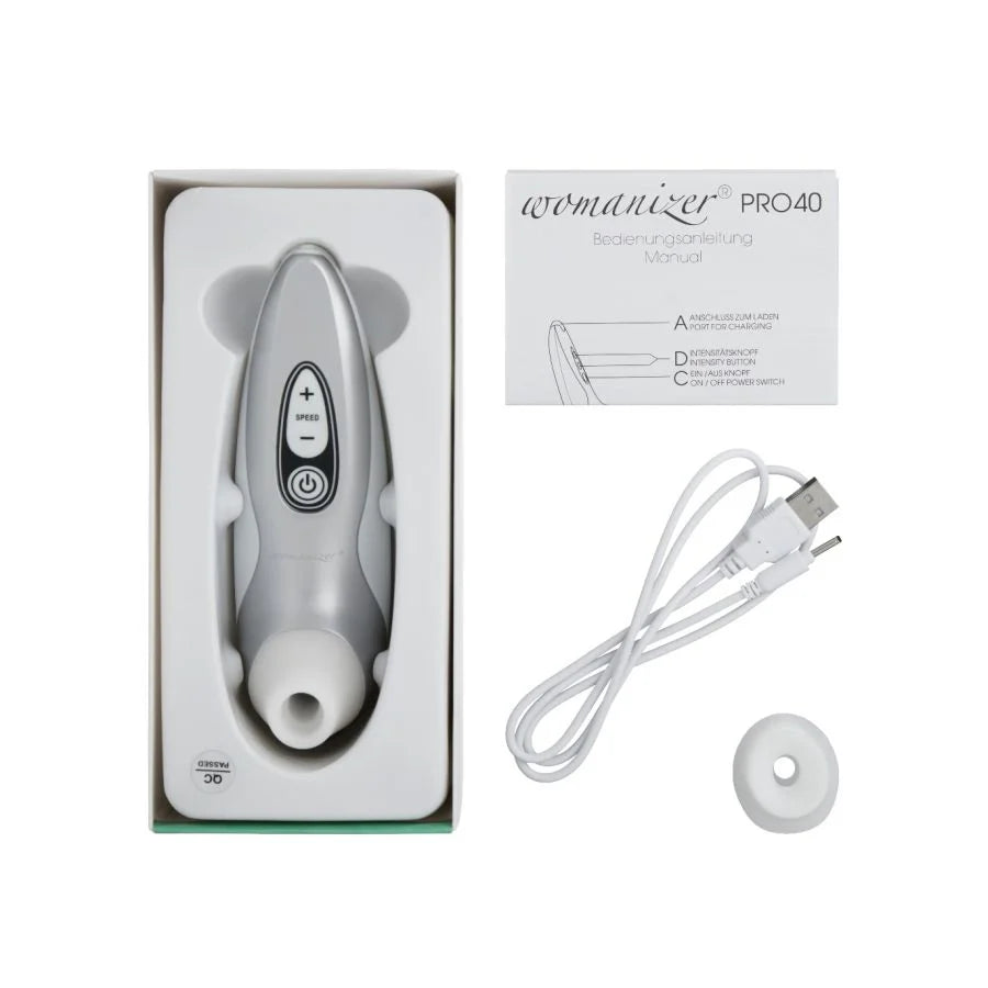 Womanizer Pro40 Clitoral Sucking Vibrator