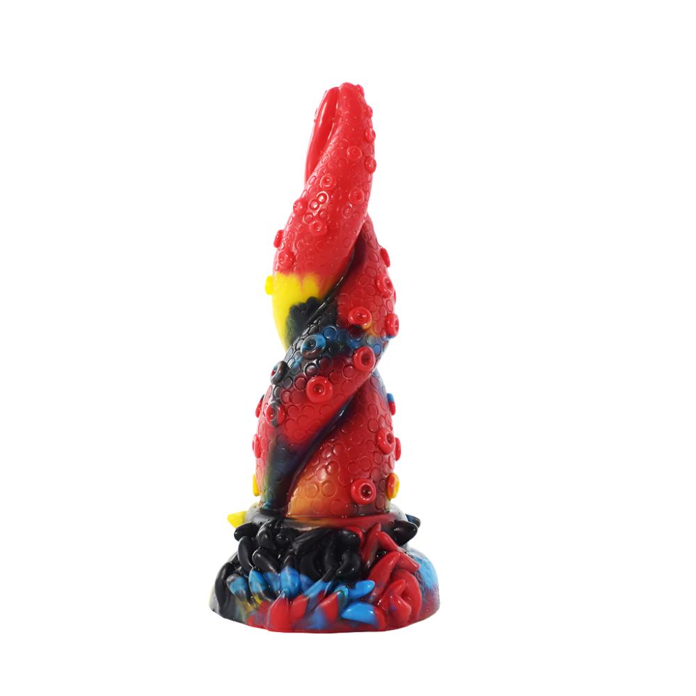 YOCY Ancient Mythical Yellow Dragon Tentacle Dildo