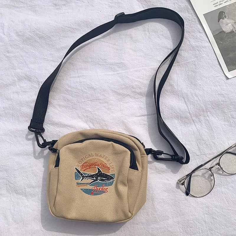Mini Women's Bag Canvas Handbags Small Cloth Shoulder Crossbody Bags for Women 2023 Ladies Purse Phone Sac A Main Femme Bolsas