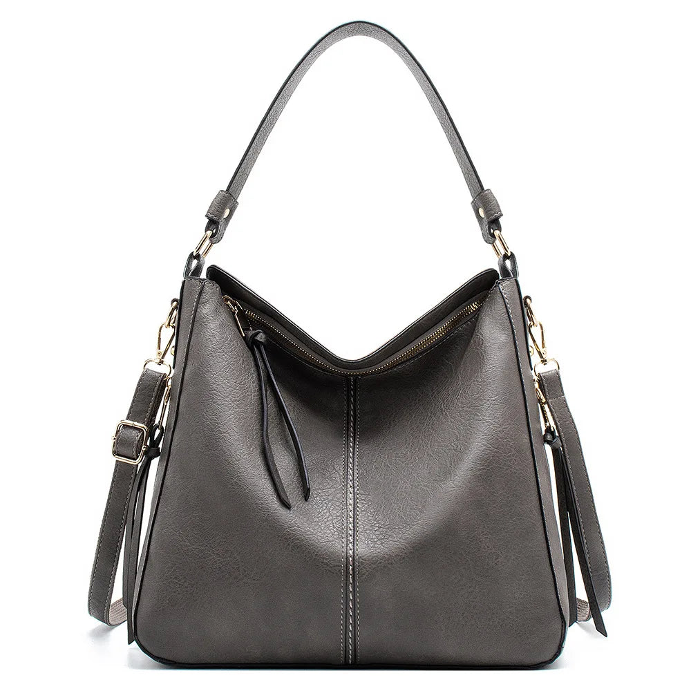Luxury Handbags Women Bags Designer Faux Leather Bags For Women Hobos Europe Crossbody Bag Ladies Vintage Large Tote Bags