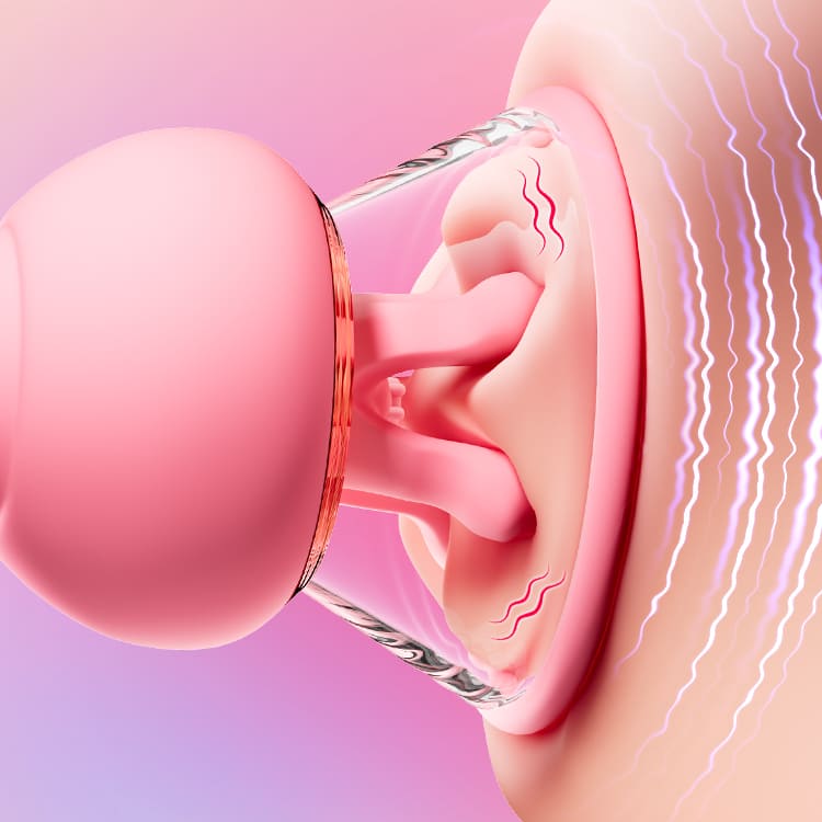 AAV Kiss Sucking & Vibrating Nipple Pump