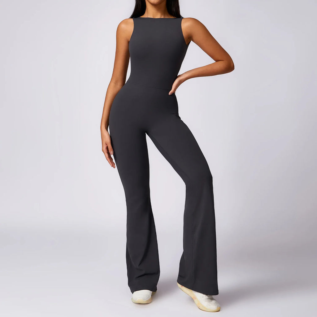 Sexy Women Training Yoga Set Sportswear Women One Piece Jumpsuit Fitness Rompers Female Workout Legging Bodysuits Gym Clothes