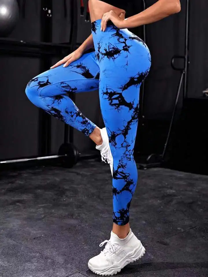 CZGUKE Women Yoga Pants Sport Leggings Seamless High Waist Push Up Woman Tights Fitness Workout Leggins Gym Clothing