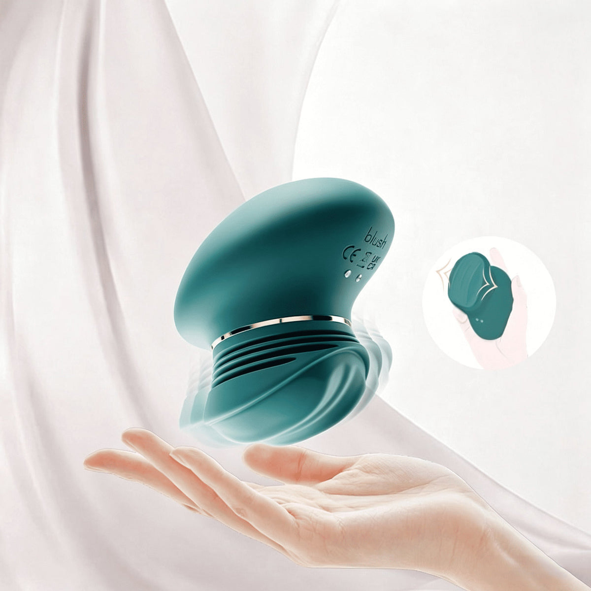 Blush Riana Clit Swinging Silicone Vibrator