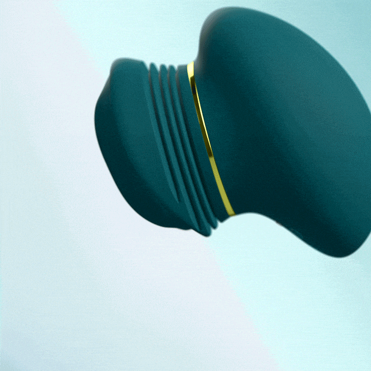 Blush Riana Clit Swinging Silicone Vibrator