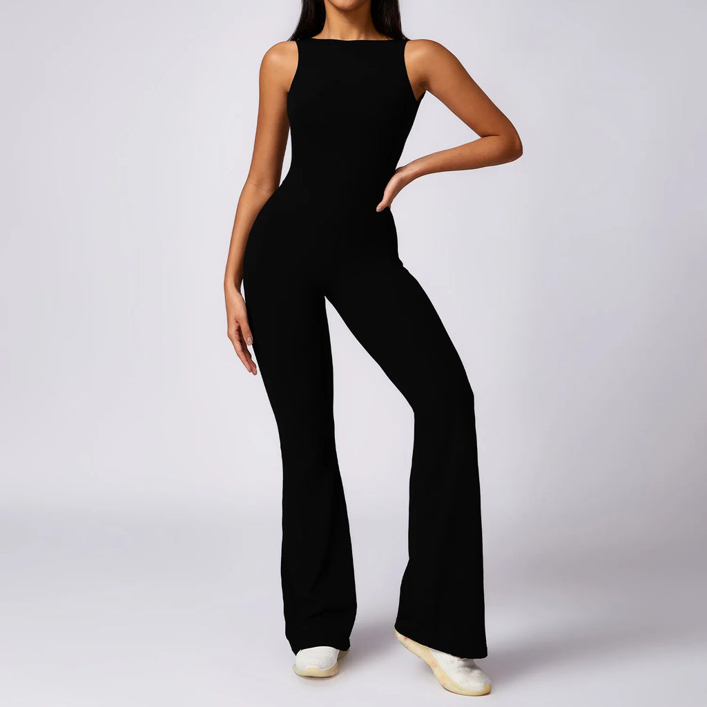 Sexy Women Training Yoga Set Sportswear Women One Piece Jumpsuit Fitness Rompers Female Workout Legging Bodysuits Gym Clothes