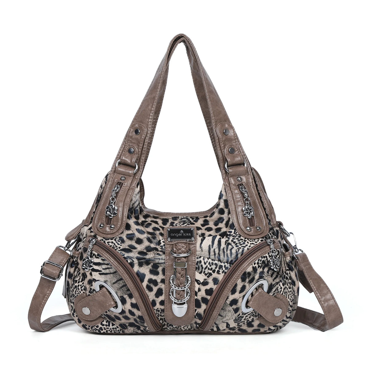 Angel Kiss Women Handbags Fashion Shoulder Bag Large Tote Top-handle Shopping Pack Multifunctional Satchel Lady Hobos Big Purse