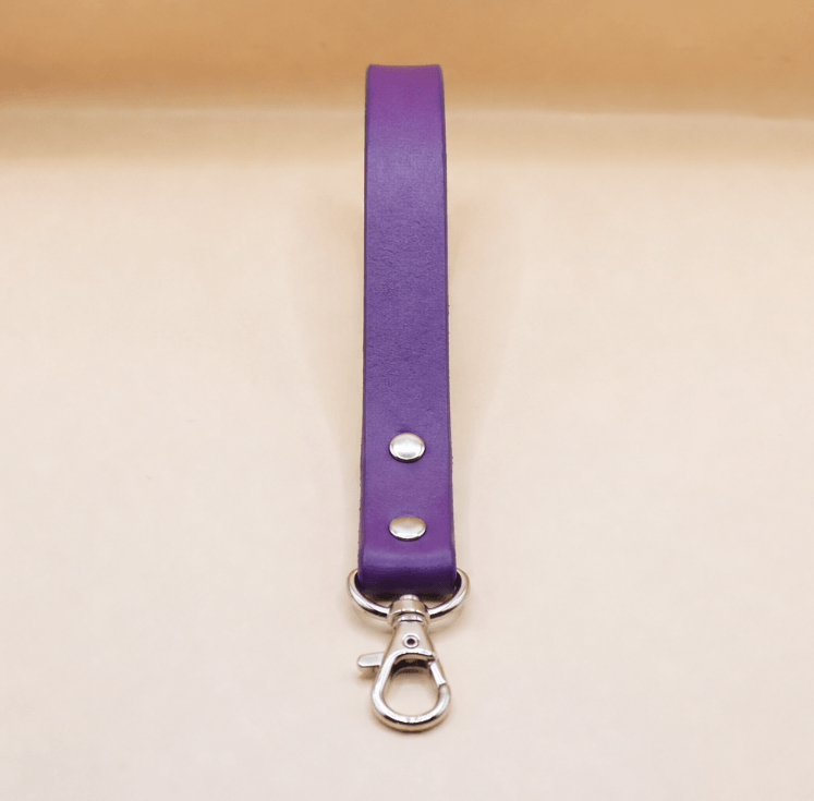 Violet Mini BDSM Leather Leash