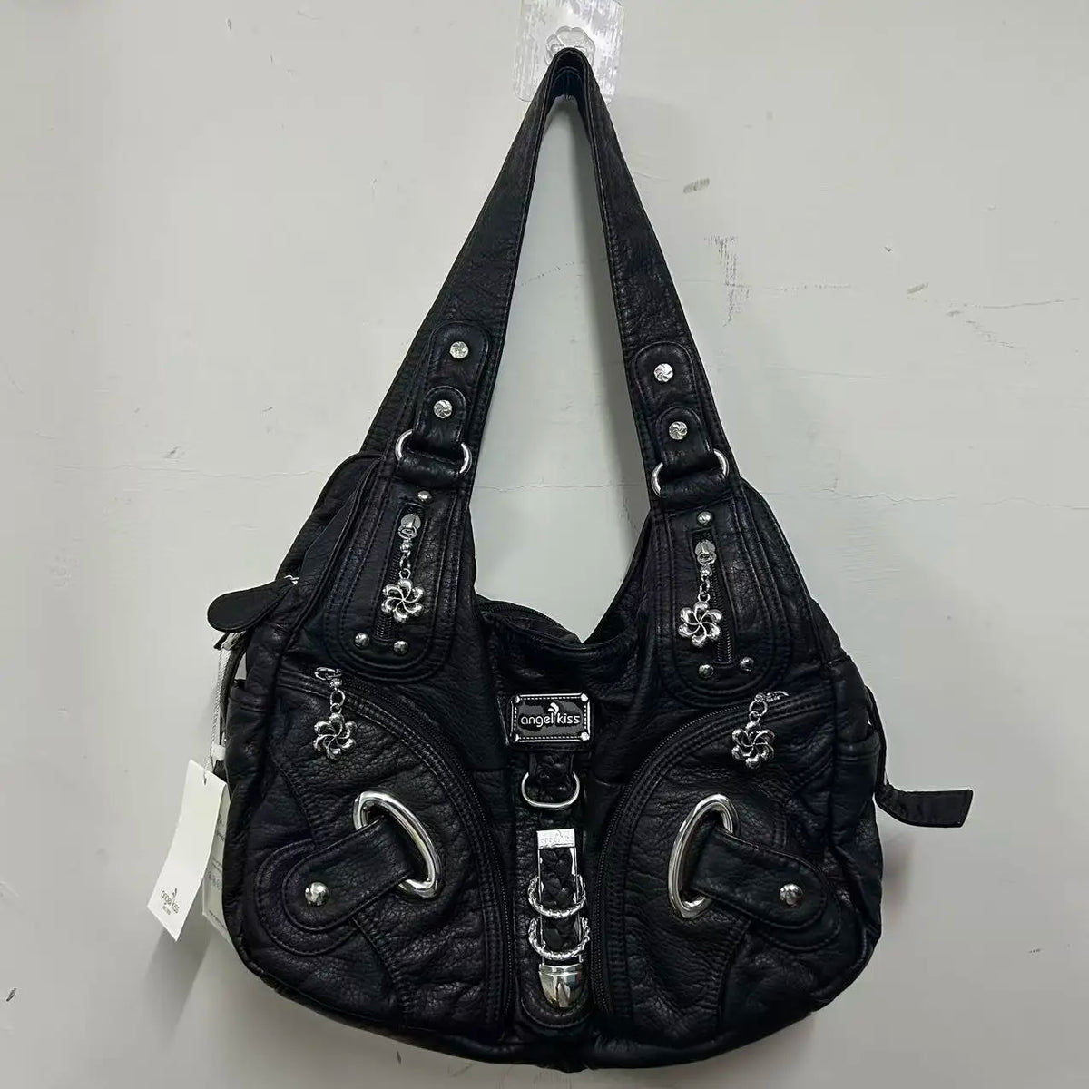 Angel Kiss Women Handbags Fashion Shoulder Bag Large Tote Top-handle Shopping Pack Multifunctional Satchel Lady Hobos Big Purse
