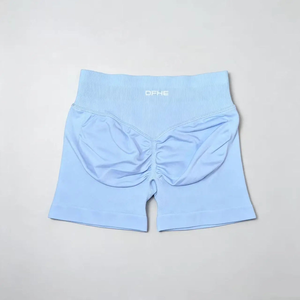 DFHE Women's High Waist Fitness Workout Yoga Shorts Butt Lift Gym Running Sportswear Push up Leggings