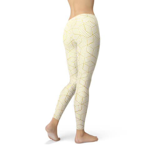 Geometric Cubes Leggings
