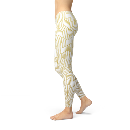 Geometric Cubes Leggings