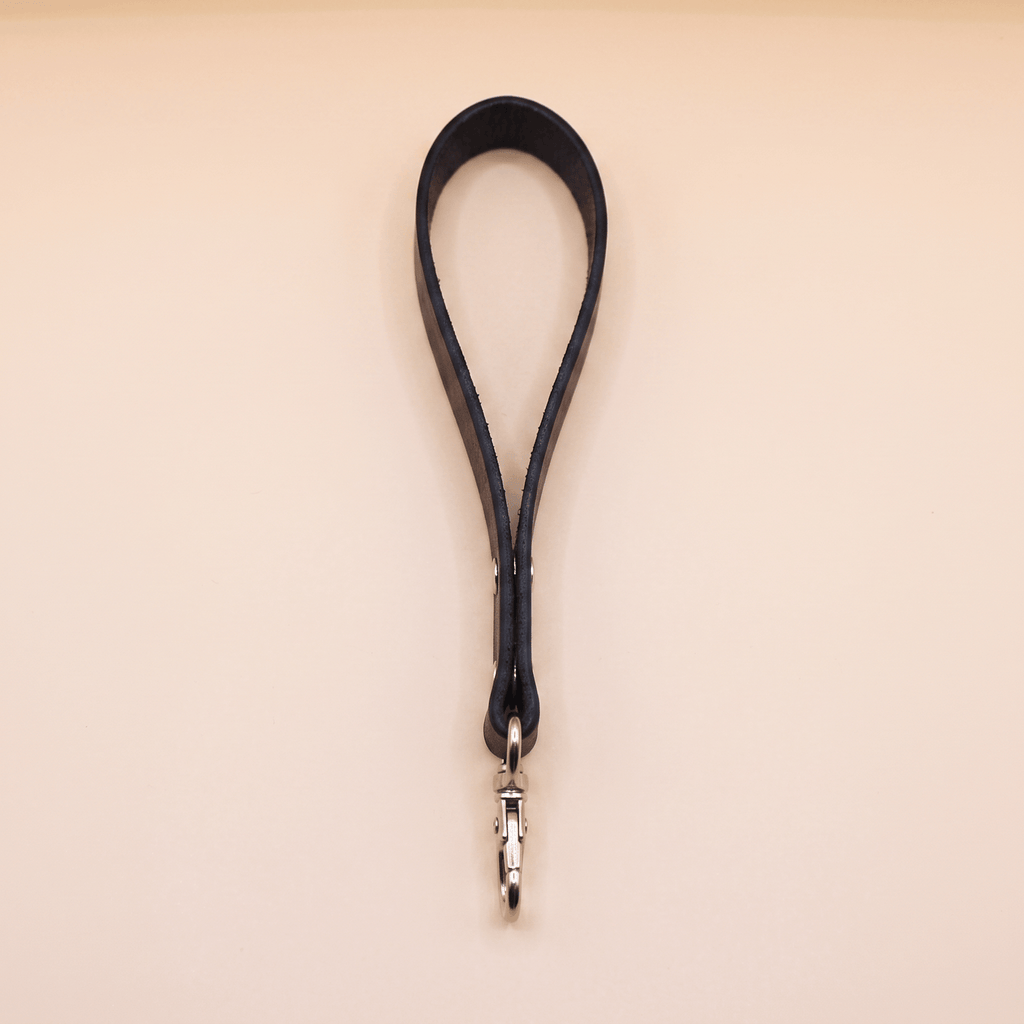 Marble Aqua Mini BDSM Leather Leash
