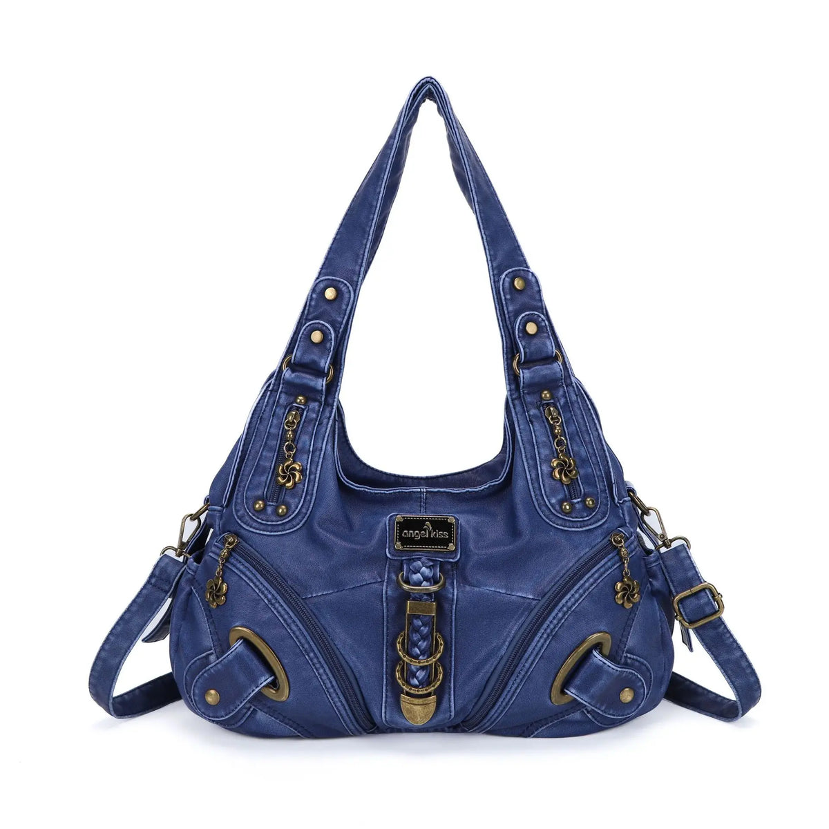 Angel Kiss Women Handbags Fashion Shoulder Bag Large Tote Top-handle Shopping Pack Multifunctional Satchel Lady Hobos Big Purse