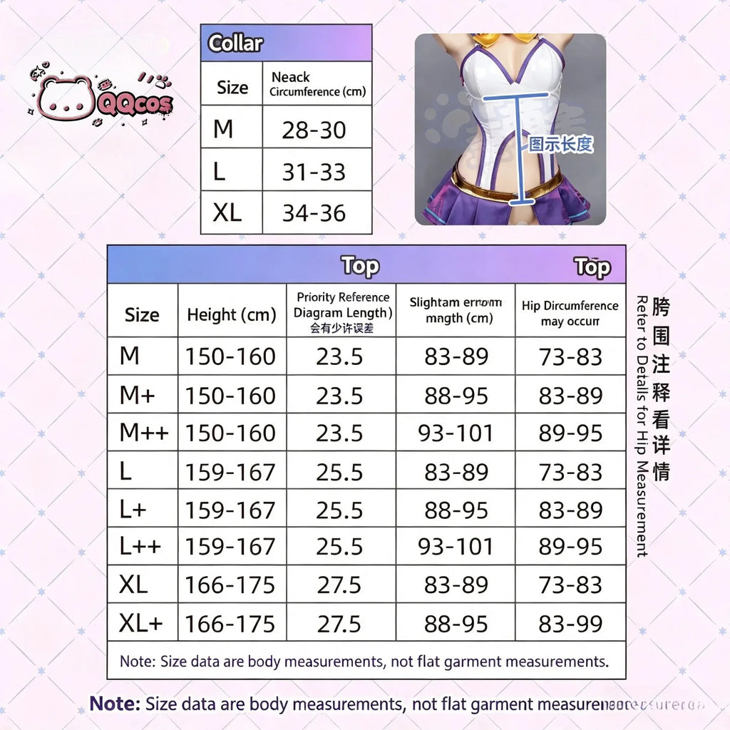 Game Cosplay Series:  Miracle Violet Palette | Brown Dust 2 (Magical Girl Series) Cosplay sexy Costume full set QQcos
